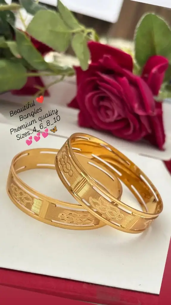golden bangles
