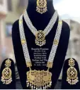 Royal Pearl Rani Haar Combo Set