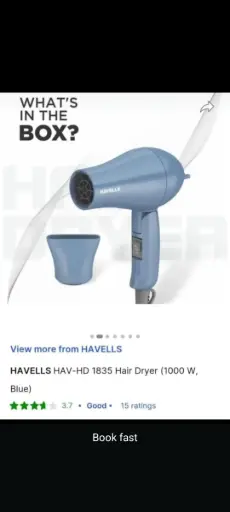 Hair dryer